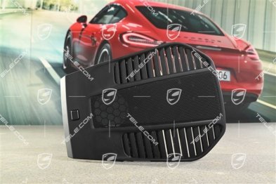 Dashboard trim centre, Upper, Black
