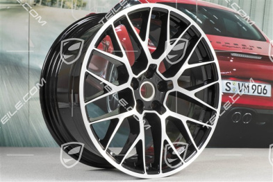 20-inch alloy wheel RS-Spyder Design, 10J x 20 H2 ET19, black high gloss