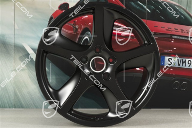 20" Felge Sport Techno, 10J x 20 ET55, Schwarz Seidenmatt