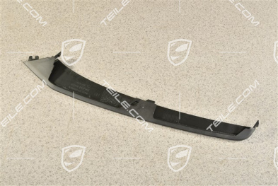 C2, Disc / trim upper for front bumper retaining frame, Black, R