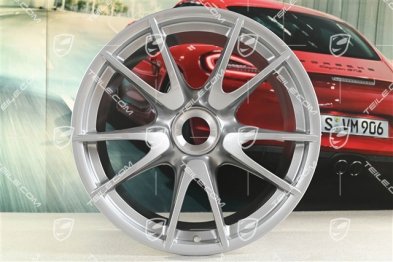 19" Komplet felg GT3RS II 4.0 / GT2RS, GT-Silber, 9J x 19 ET47 + 12J x 19 ET48