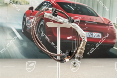Oxygen sensor, in front of catalytic converter, Brown, Turbo, L
