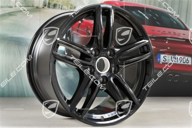 19-inch Panamera TURBO wheel, 10J x 19 ET61, in black (high gloss)