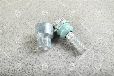 Adapter for anti theft protection screw + 1 Bolt / screw