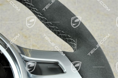 Sportlenkrad, GT3, Alcantara, PDK-Getriebe, Schwarz/Platingrau