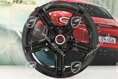 21" Felge Mission E Design, 11,5J x 21 ET66, schwarz hochglanz