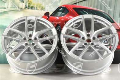 20-inch wheel rim set Macan S, 9J x 20 ET26 + 10J x 20 ET19