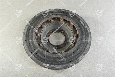 PCCB Keramik-Bremsscheibe, 991.2 C2 / C2S / C4 / C4S / 991.1 Turbo / 991.2 Turbo, beschädigt, L