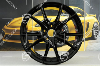 20" Felge Carrera S (IV), 11J x 20 ET78, für den 991.2 C2/C2S / Winterbetrieb, Tiefschwarz Metallic