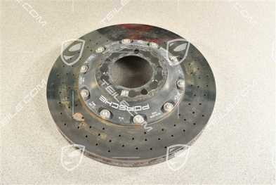 PCCB ceramiczna tarcza hamulcowa, uszkodzona, R