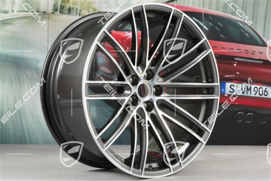 21-inch Turbo IV wheel rim, 9,5J x 21 ET27