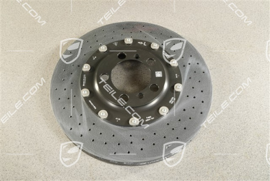 GT3 / GT3RS / S/T, PCCB Brake disc, front axle, L