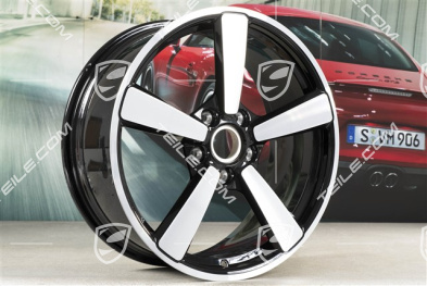 20" Felga Carrera Exclusive, 8,5J x 20 ET53, czarny wysoki połysk