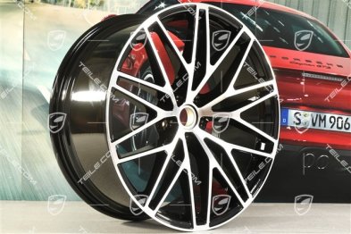 21" Felge RS Spyder Design II, 9,5J x 21 ET27, schwarz hochglanz