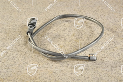Brake pad wear sensor / warning contact, rear axle, Turbo look, L=R