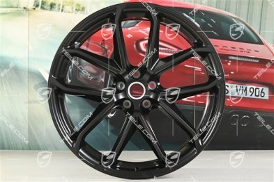 21-inch wheel rim "GT Design", 9,5J x 21 ET27, black satin matt