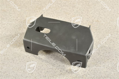 Steering column switch housing, Lower, on-board computer, cruise control, Satin black
