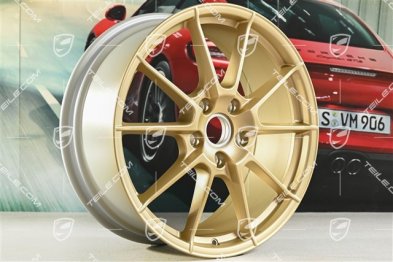 20" Felge "Spyder" / "718 Sport", 8,5J x 20 ET57, aurum seidenmatt
