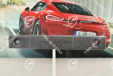 Front bumper number / Licence plate support, Turbo / GTS, small (RoW)