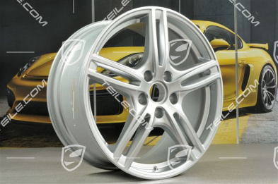 20" Felgensatz Panamera Turbo, 9,5J x 20 ET71 + 11,5J x 20 ET68, Brilliantchromlack