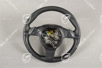 PDK Multifunktionslenkrad, Sport-Chrono, Glattleder, Schwarz
