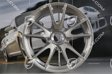 19-inch GT3RS II 4.0 / GT2RS wheel set, white gold metallic, front 9J x 19 ET47 + rear 12J x 19 ET48