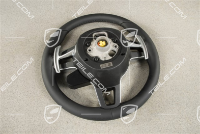 Basic steering wheel, Sport Chrono Package Plus, PDK, black