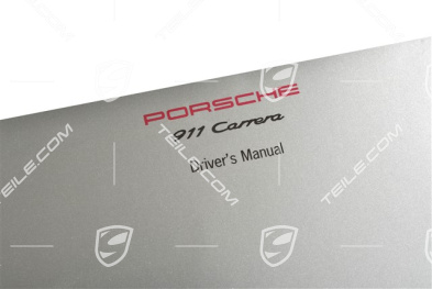 Instrukcja obsługi samochodu 911 Carrera 2, Język Angielski