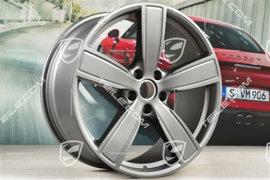 22" Felge Sport Classic, 10J x 22 ET48, Platinum Seidenmatt