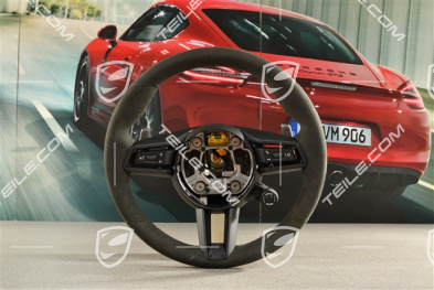 PDK Multifunktionslenkrad, Sport Chrono Paket Plus, Alcantara Race Tex, Schwarz