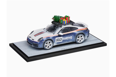 Porsche 911 Dakar (992) Xmas, edycja limitowana, wielokolorowy / czarny, skala 1:18