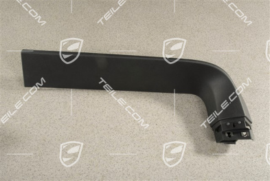 Heckklappe Verkleidung, Schwarz, R