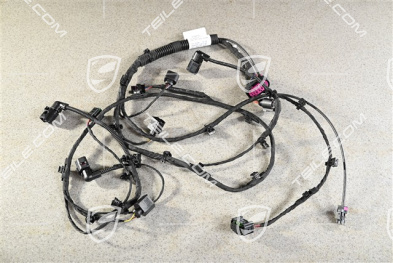 Wiring harness, Front bumper, Real Top View / ACC