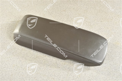 Deckel, Leder Achatgrau