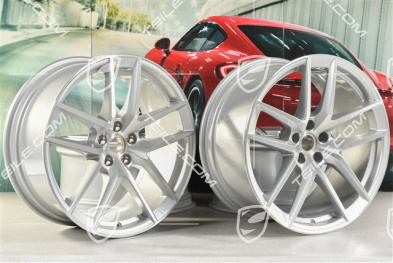 20-inch wheel rim set Macan S, 9J x 20 ET26 + 10J x 20 ET19