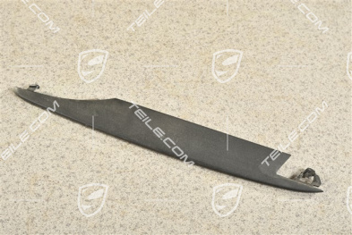 Lamelle für Rahmen, Luftauslass, Unten, Schwarzmatt, L