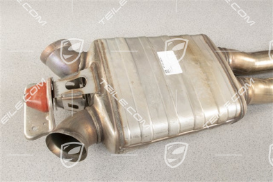Front silencer, short wheelbase, 2,9L V6 S