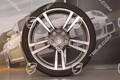 19" Komplet kół letnich Turbo II, felgi 8J x 19 ET57+11J x 19 ET 51 + opony letnie 235/35 ZR 19 + 305/30 ZR 19, bez TPMS