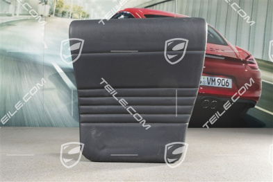 Back seat lower / cushion, Cabrio, leatherette, Metropole blue, R