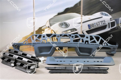 Sport Design Paket: Bugunterteil + Heckunterteil + Schwellerverkleidungen + Radhausverbreiterungen + Dachspoiler