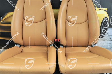 Sitze, manual einstellbar, Leder, Sandbeige, Satz (L+R)