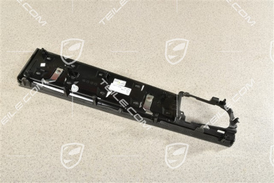 Blende / Zierleiste für Schalttafelverkleidung, Schwarz, R