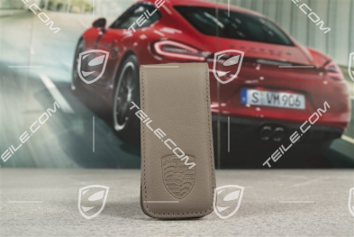 Etui, Schlüssel, Leder, Marsalarot