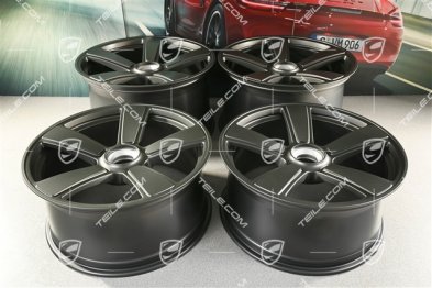 20+21" Felgi Sport Classic, komplet, 9,5J x 20 ET44 + 12J x 21 ET63, Turbonite