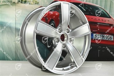 20-inch wheel rim Carrera Sport, 8,5J x 20 ET57, Platinum silver metallic
