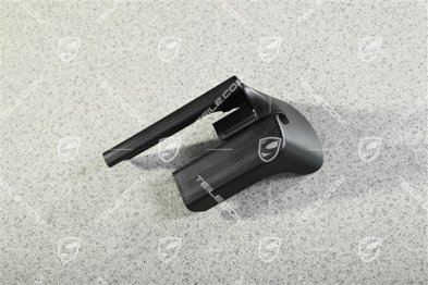 Abdeckschiene für Vordersitz manuell einstellbar, Schwarz, L