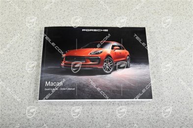 Macan Owner's Manual, as of 06/2024, language: English