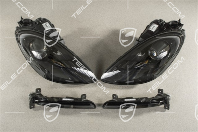 Bi-Xenon headlamp incl. PDLS, dark, set L+R