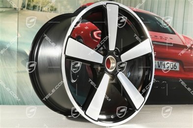 21" Carrera Classic wheel rim, 11.5J x 21 ET79, black high gloss