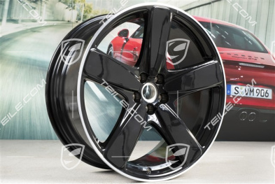 21" felga "Sport Classic" 9,5J x 21 ET27, czarny wysoki połysk